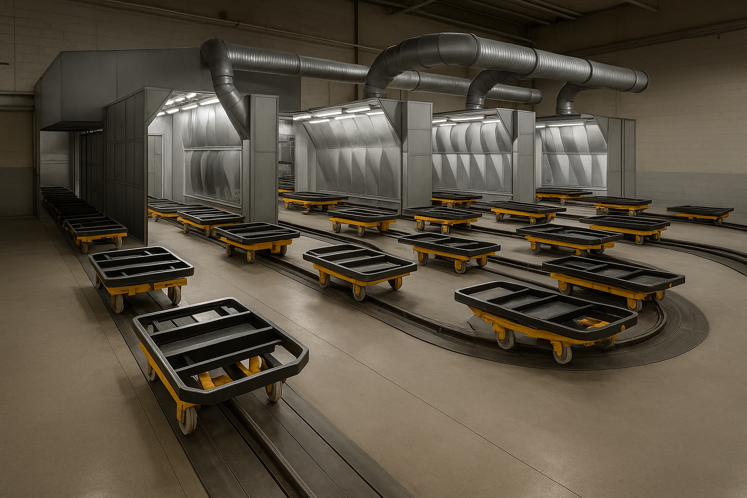 Conveyor belt machines