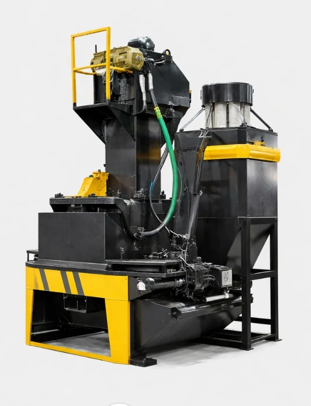 Semi Automatic Paver Block Shot Blasting Machine - Image 3